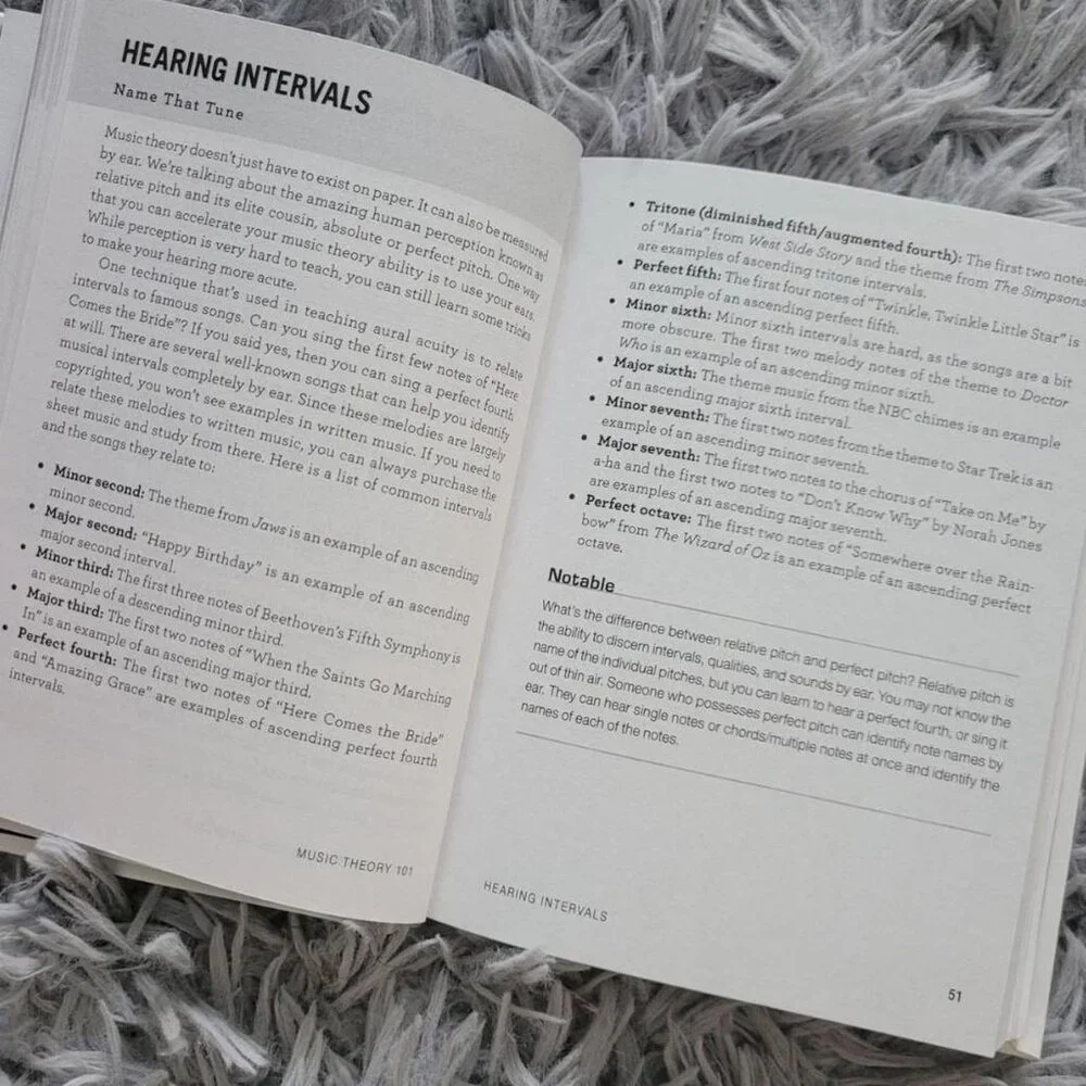 Music Theory Hardcover Book